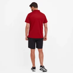 Torres Mens Tech Polo - Chilli