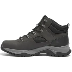 Tundra Mens Walking Boots - Charcoal Grey