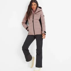 Vermont Womens Ski Jacket - Black/Faded Pink