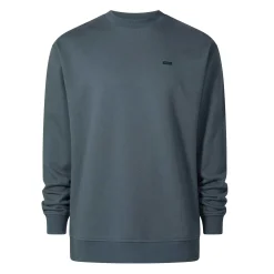 Warren Mens Relaxed Fit 100% Cotton Heavyweight Sweat - Aegean Teal