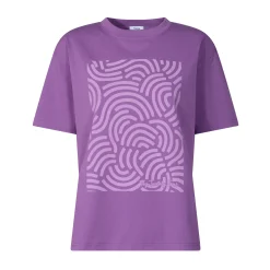 Wave Womens Premium Supersoft Relaxed Fit T-Shirt - Dark Orchid