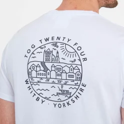 Whitby Mens 100% Cotton Supersoft T-Shirt - White