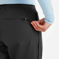Wigton Womens Waterproof Trousers Short - Black