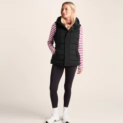 Wyness Womens Shower Resistant Insulated Jacket - Black