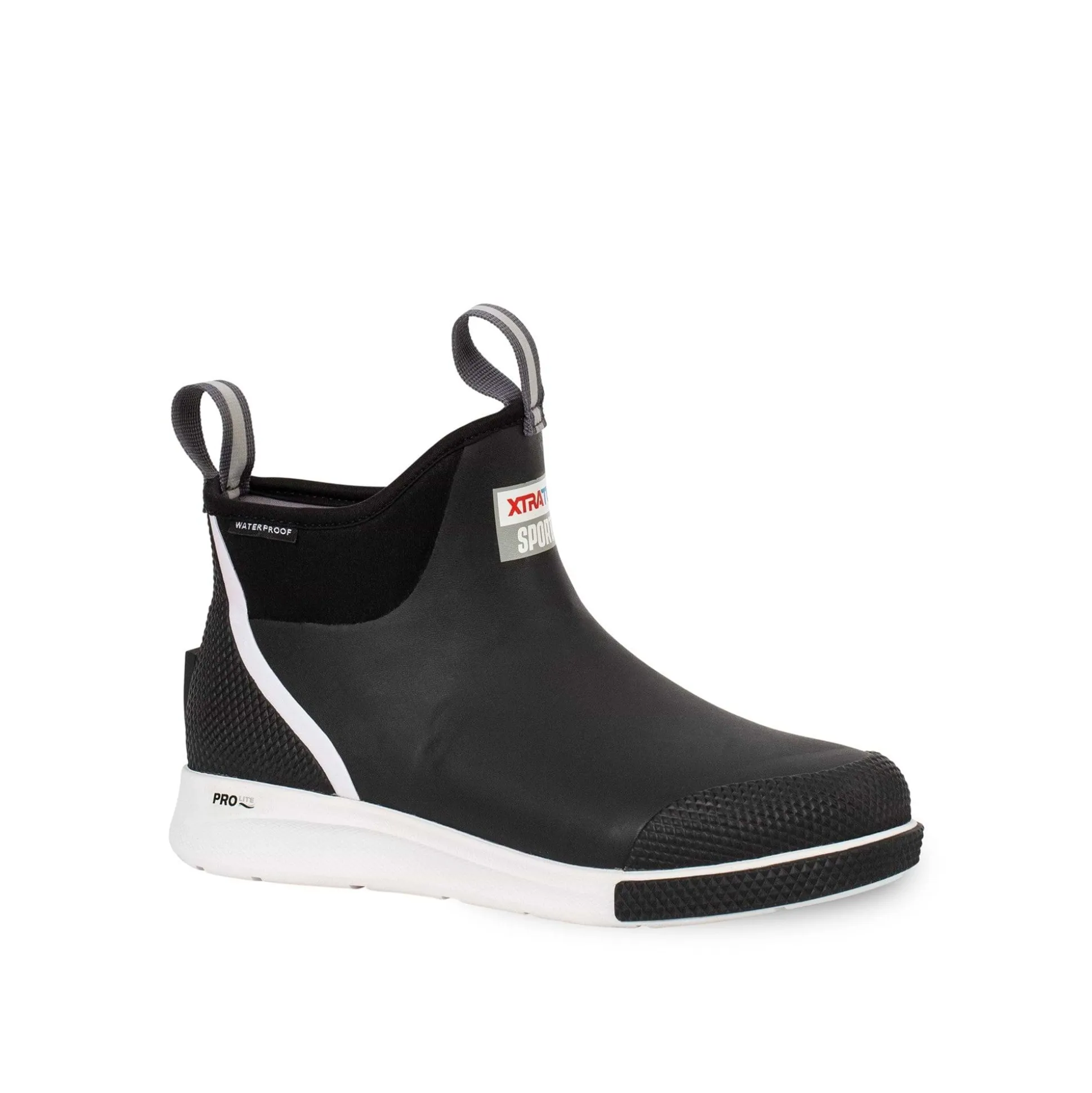 Xtratuf Ankle Deck Mens Boot Sport - Black
