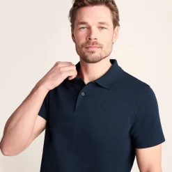 Zaden Mens Polo Shirt - Dark Indigo